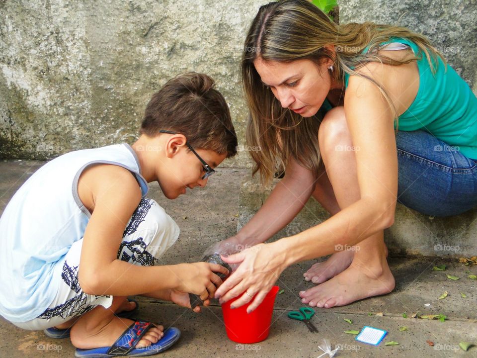 Vânia e Gabriel