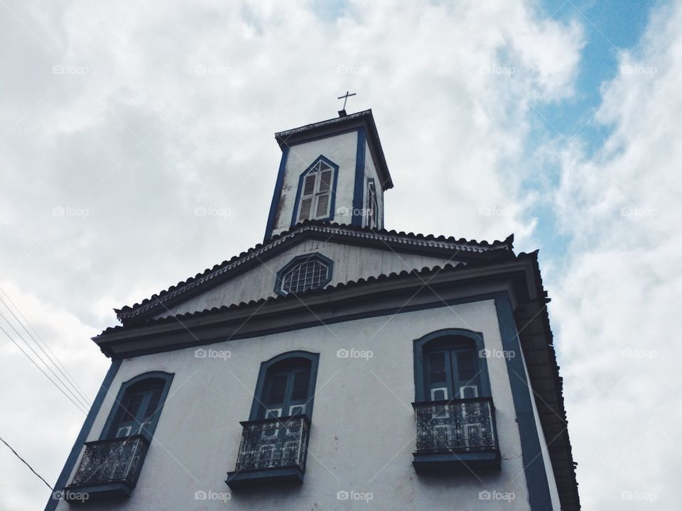 Capela Nossa Senhora da Luz. Church in Diamantina - Minas Gerais - Brazil 
