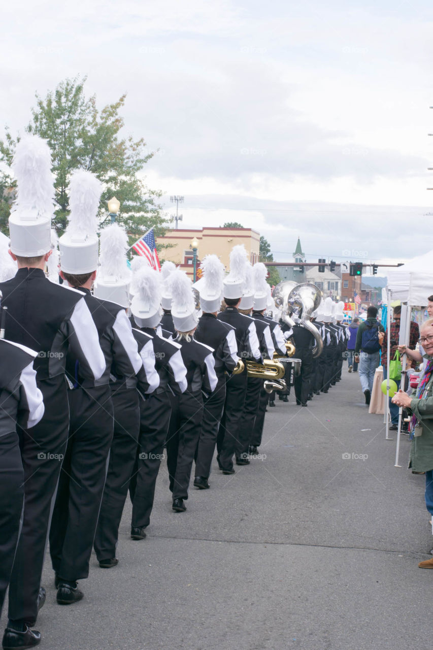 marching band parade