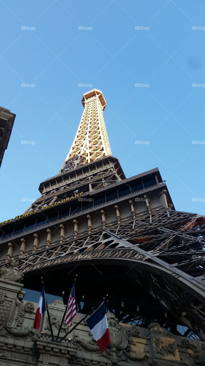 Eiffel Tower. Weekend in Las Vegas