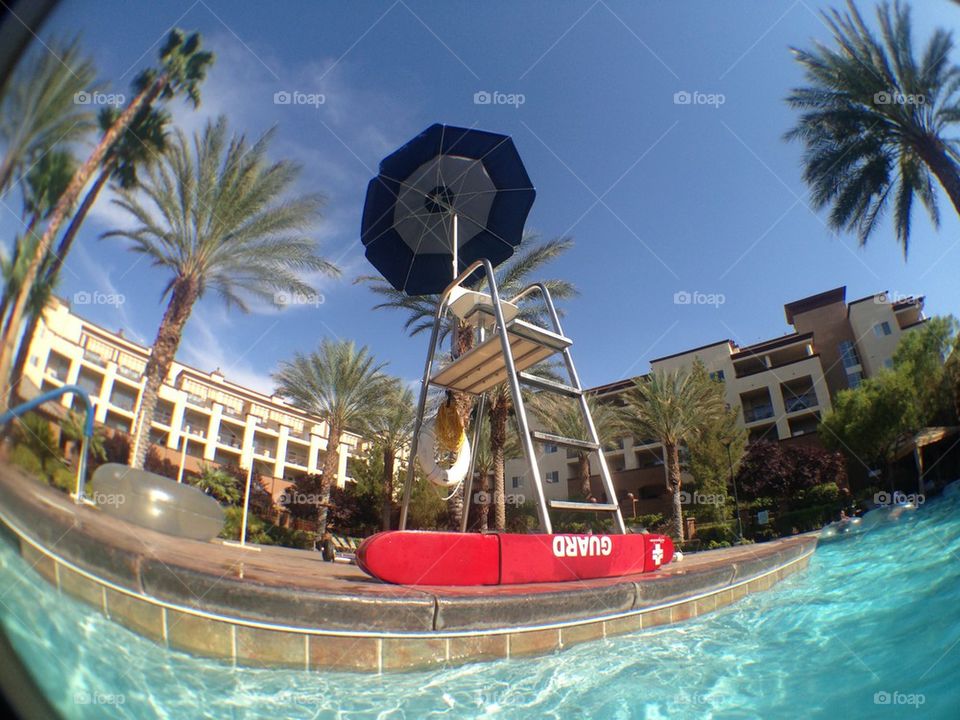 sky tree water pool by itsAus