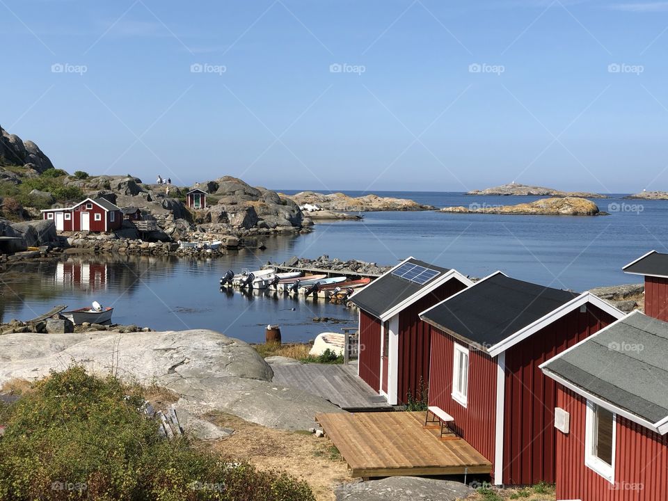 The archipelago of Gothenburg Göteborg 