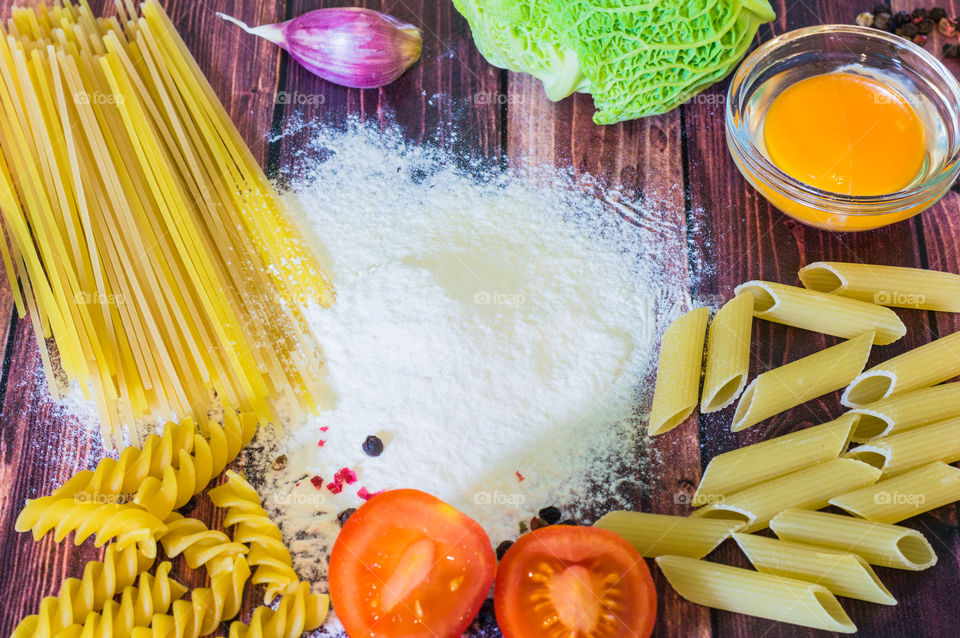 pasta food ingredients