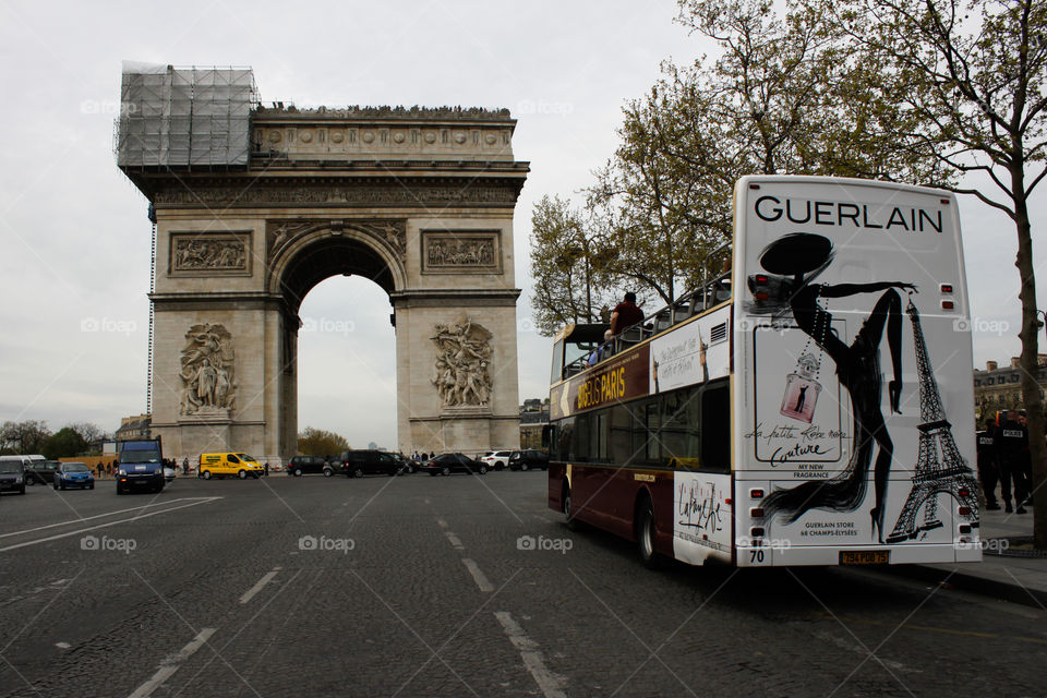 Arc de Triomphe Champs-Elysees