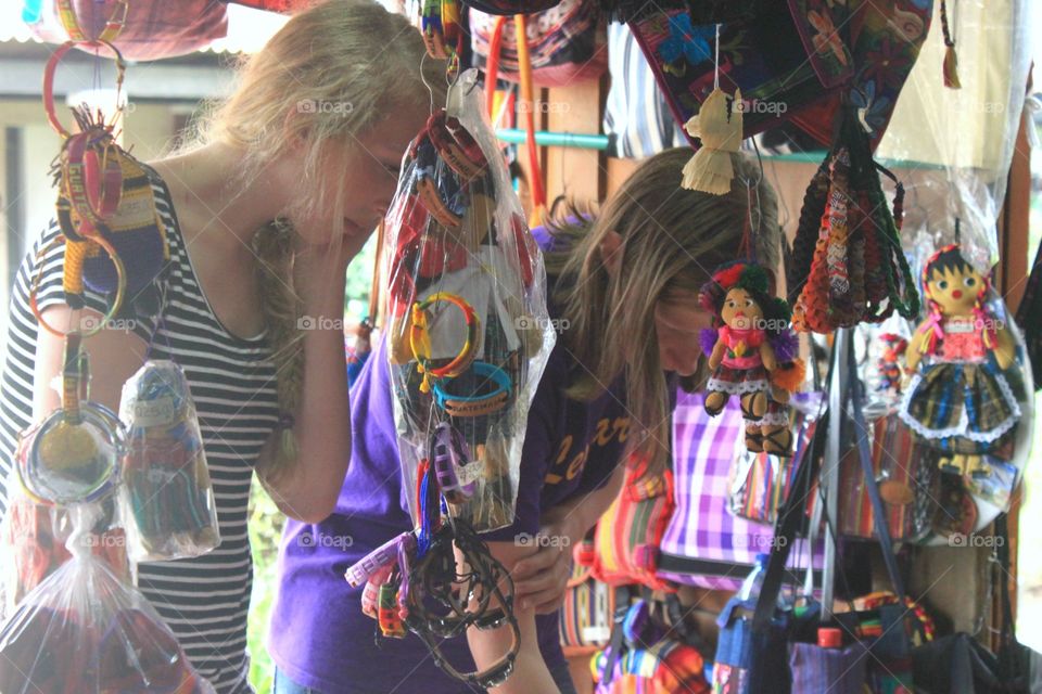 Shopping at the Market