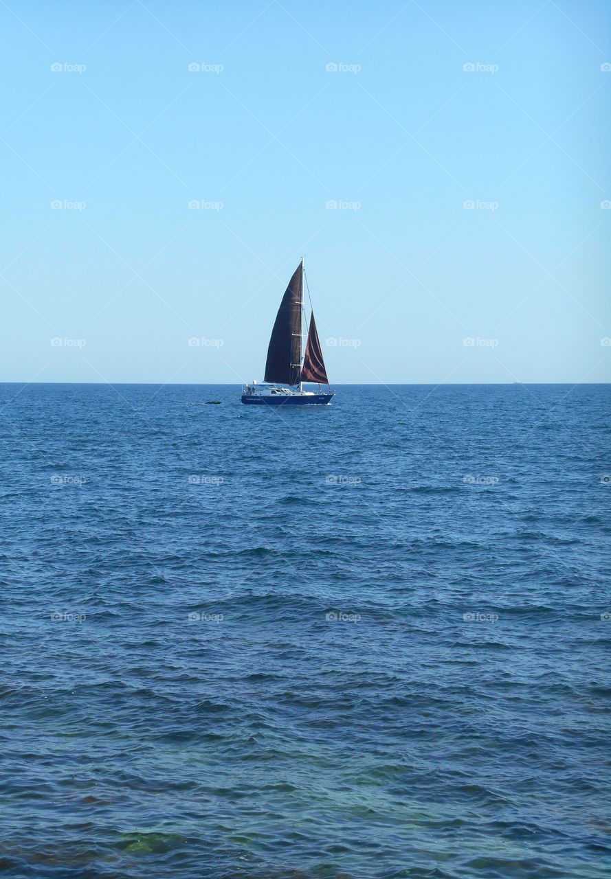 Watercraft, Sailboat, Water, No Person, Sea