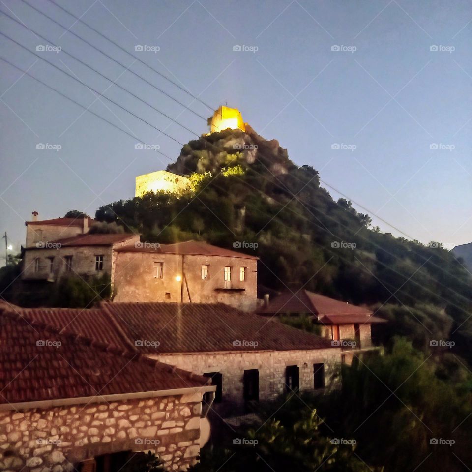 Tranditional Village in Greece