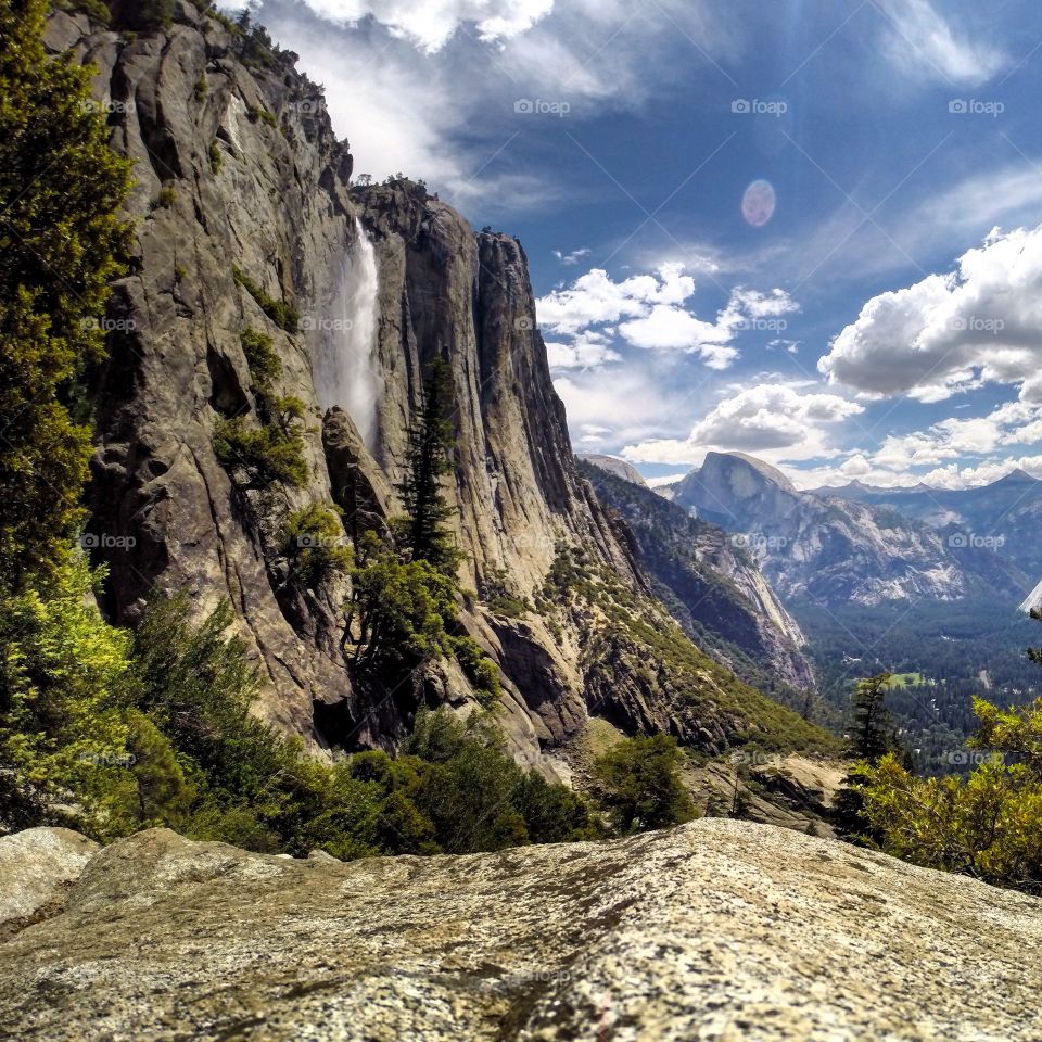 Half way to Yosemite Falls 