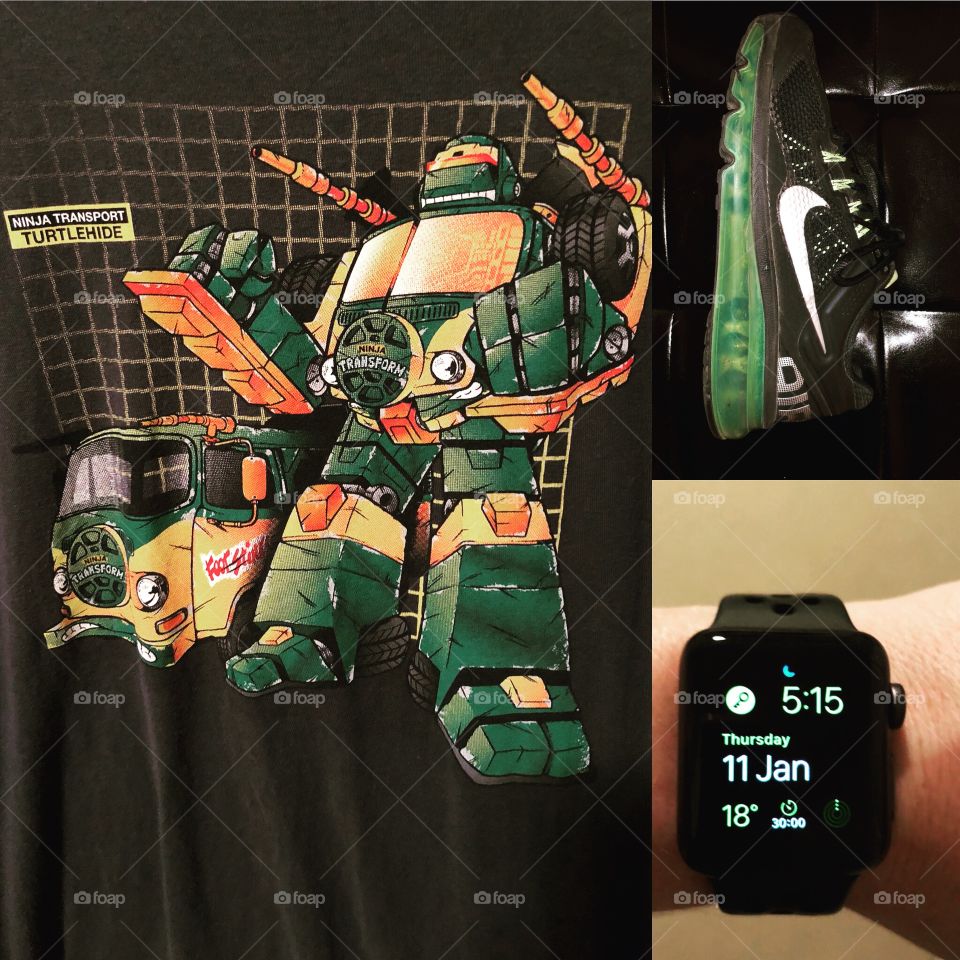 Tmnt with Watch 