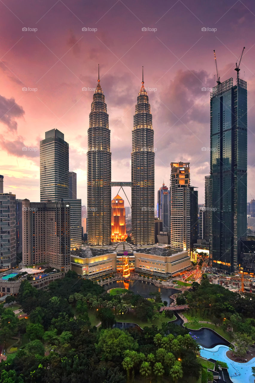 Kuala Lumpur city centre