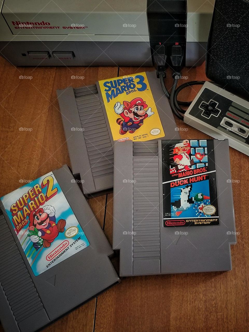 Mario series for NES