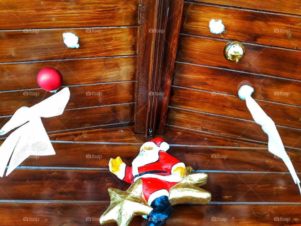 Christmas atmosphere around