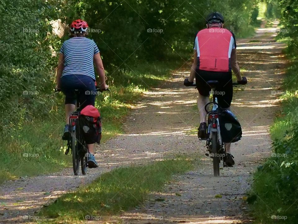 sport cycling for two