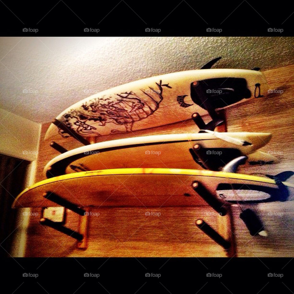 SURFBOARD WALL