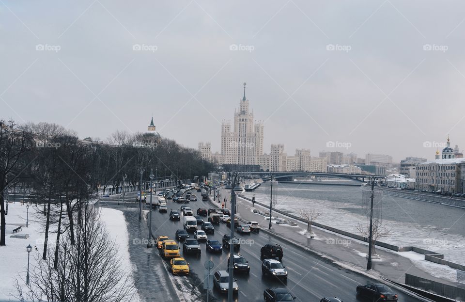 Moscow traffic