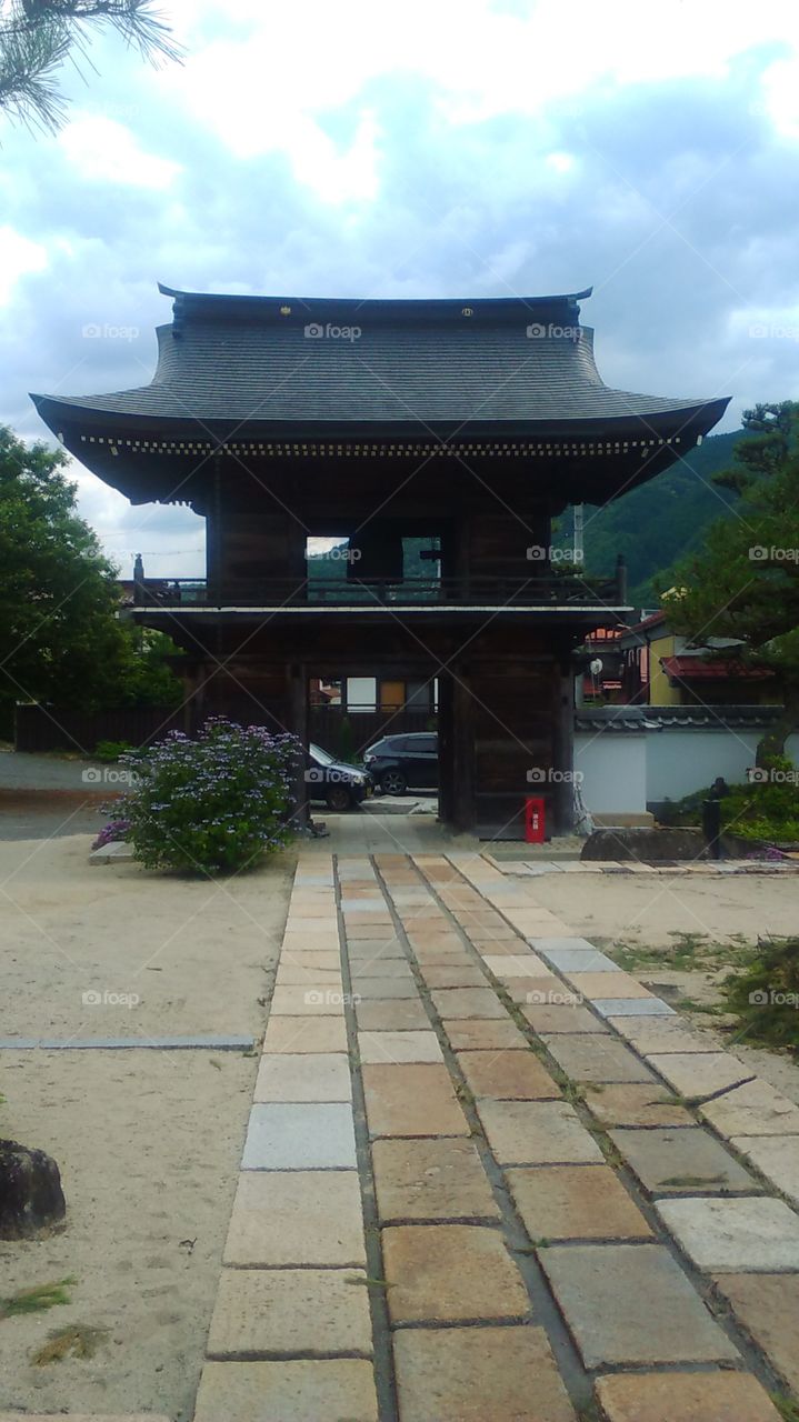 Temple in Kiso-Fukushima