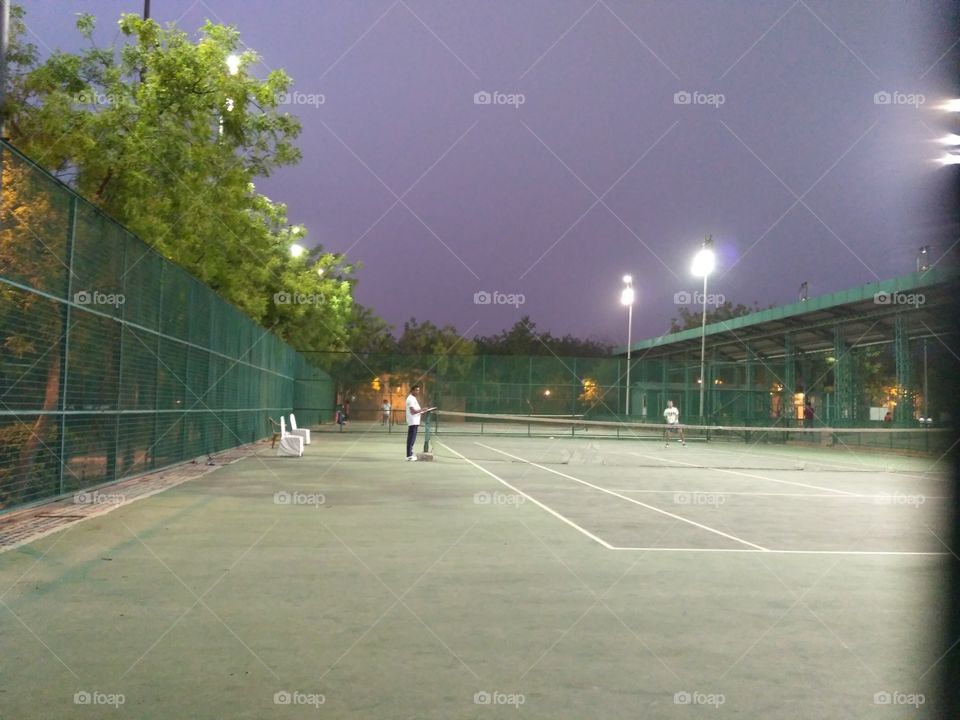 Tennis stadium