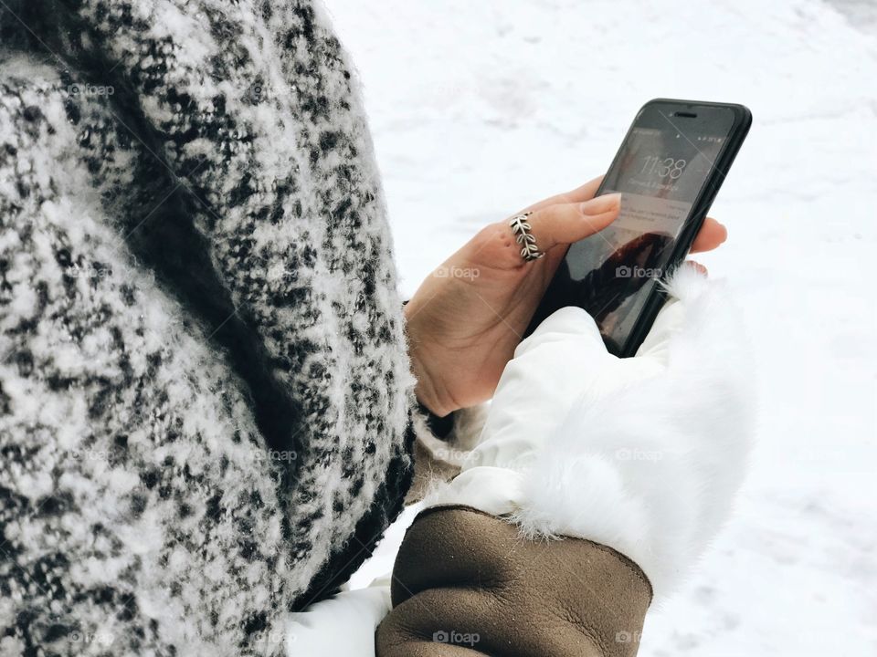 Snow, Winter, People, Adult, Woman