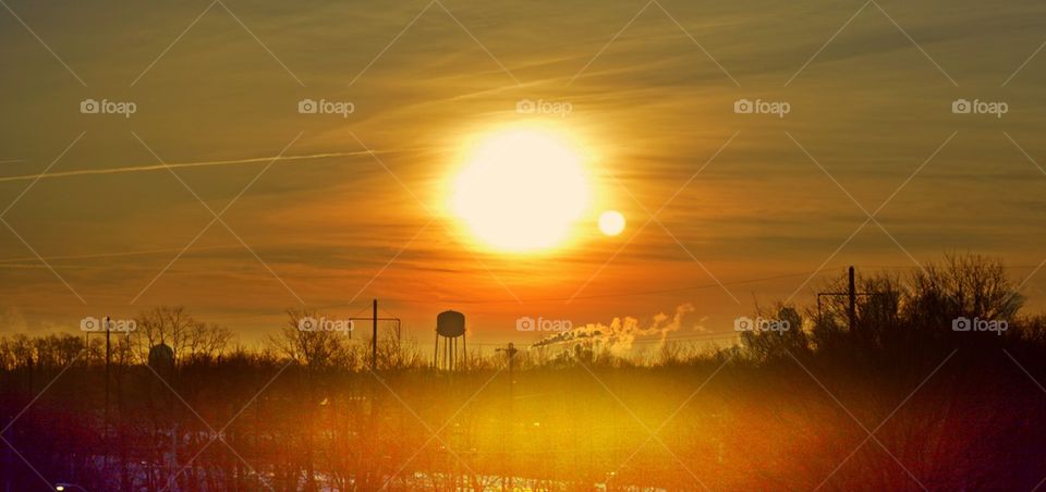 Sunrise in Langhorne, PA