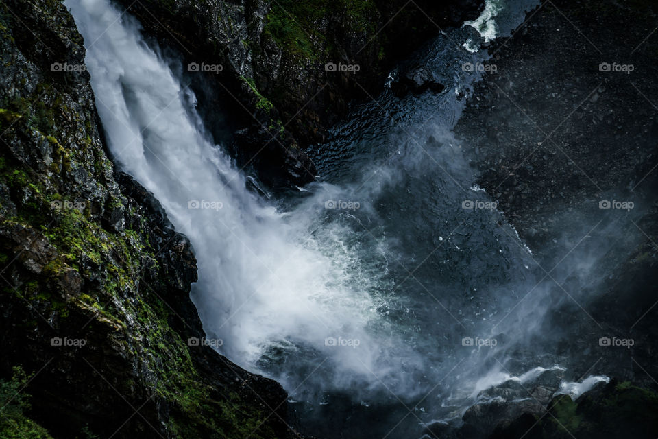 The Vøringfossen Waterfall