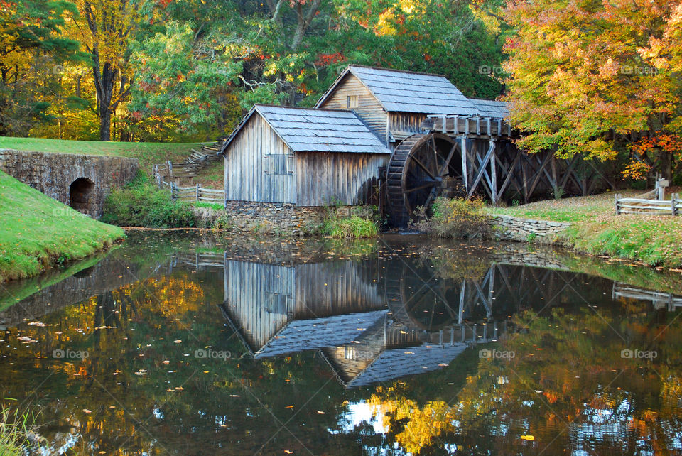 Autumn at Maybry Mill 