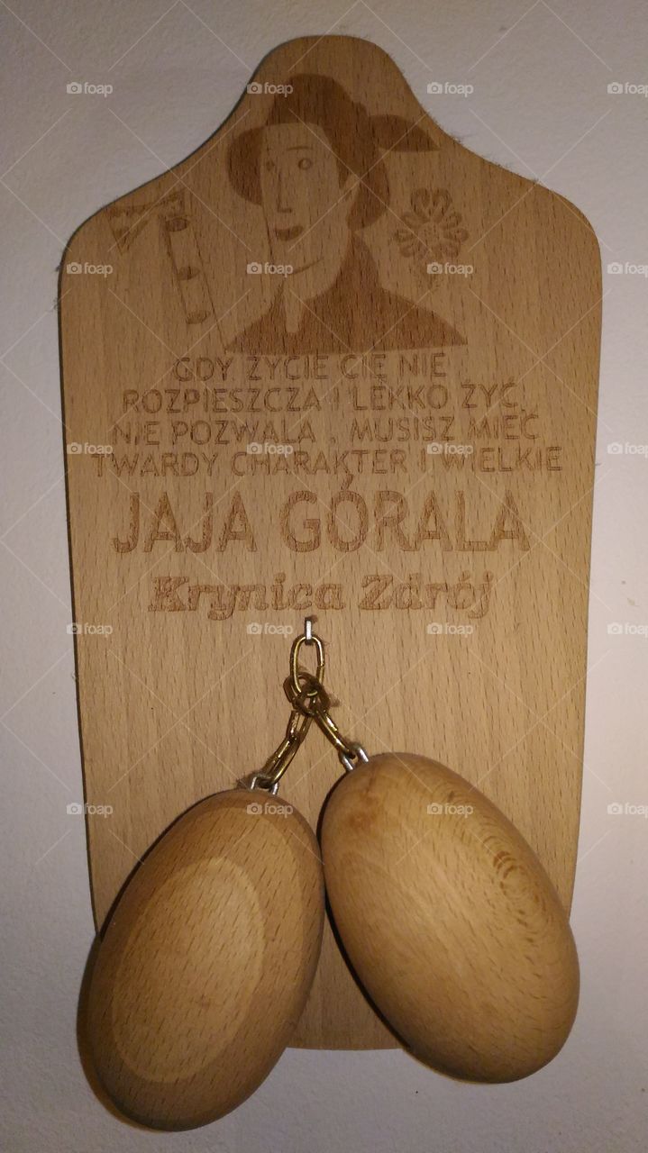 Polish highland eggs