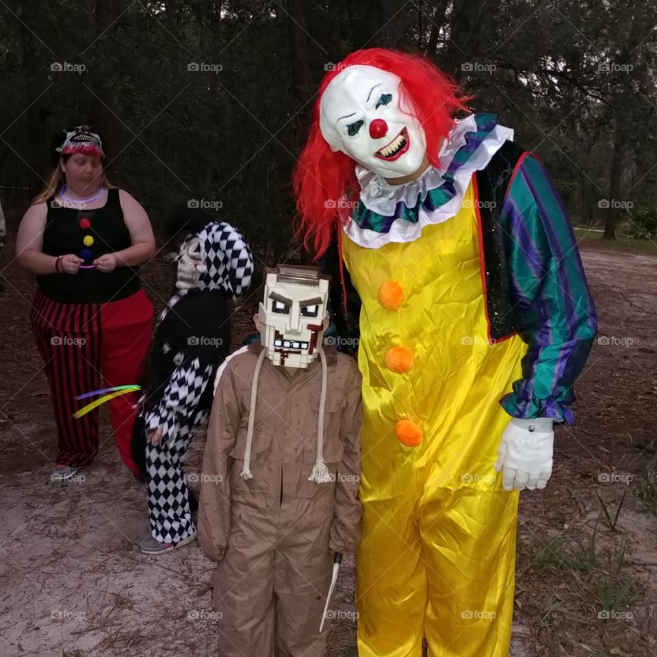 boy Scout camp Halloween