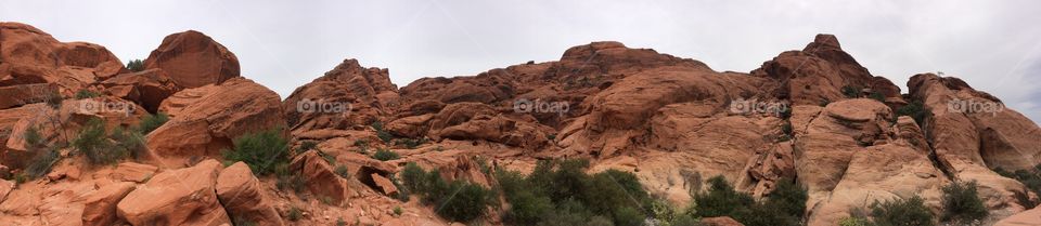 Red rock canyon in Nevada 