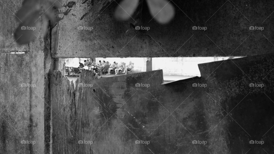 Janela - window, muro, rua...