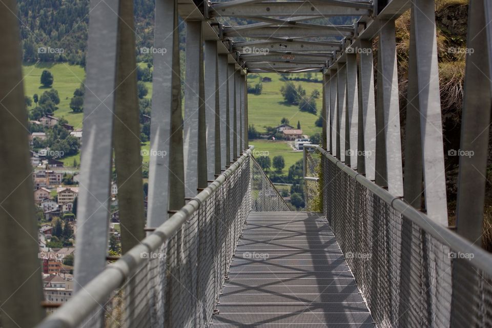 Metal Bridge.Naters,Wallis.