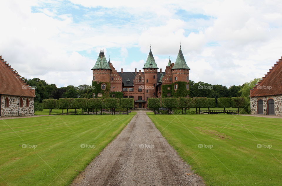 Trolleholm castle, in Skåne Sweden.