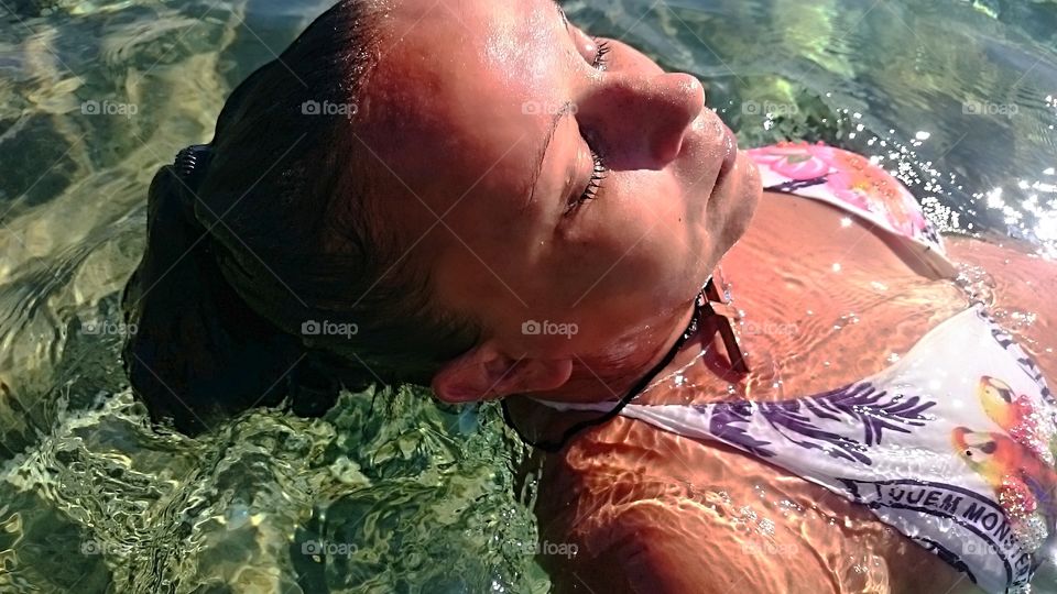 Sweet dreams in the watter