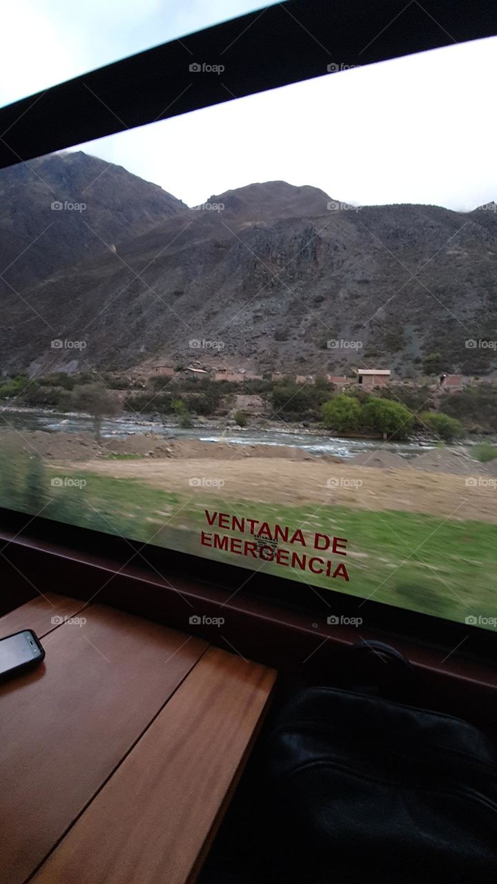 Going to Machu Picchu, by train