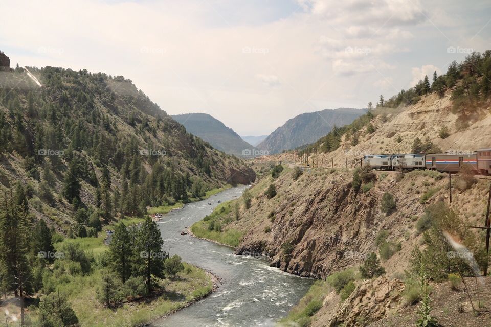 Aboard the California Zephyr