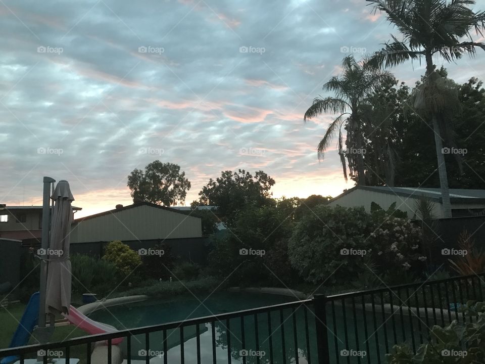 A beautiful sunset in Mackay. 