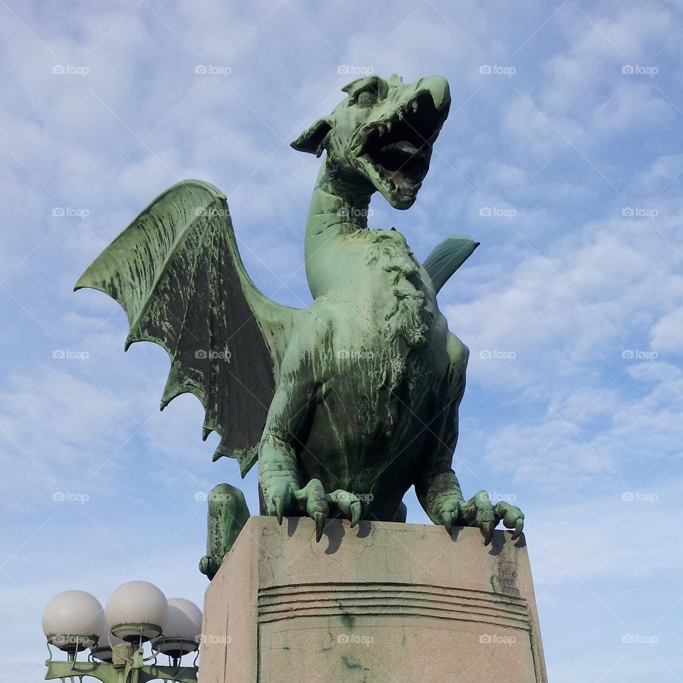 Dragon in Ljubljana