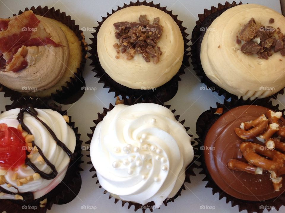 Sweet treats. Smallcakes in Durham, NC, offer a variety of flavors of treats