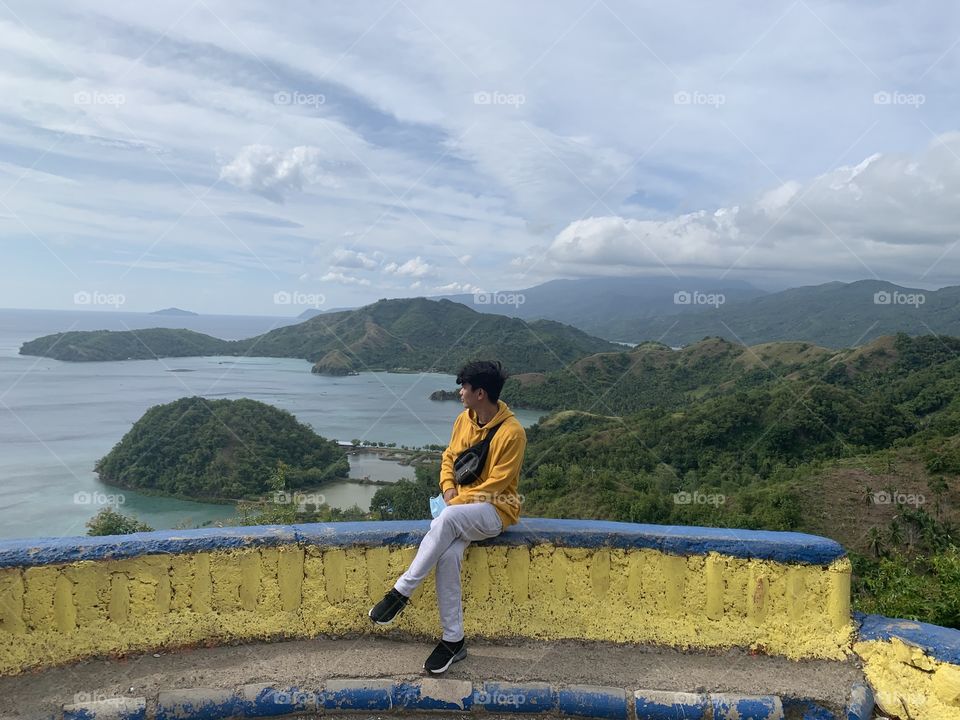 A mountain looks like dinosaur 🦖