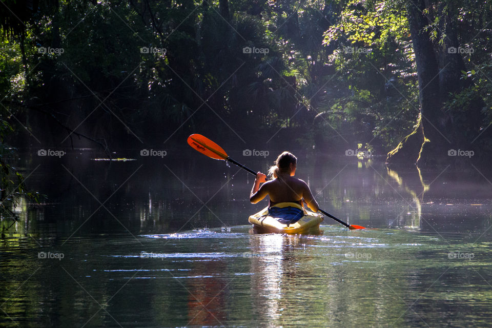 Water, Recreation, River, Lake, Kayak