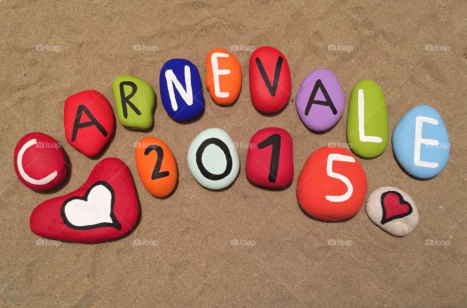 Carnevale 2015 on stones