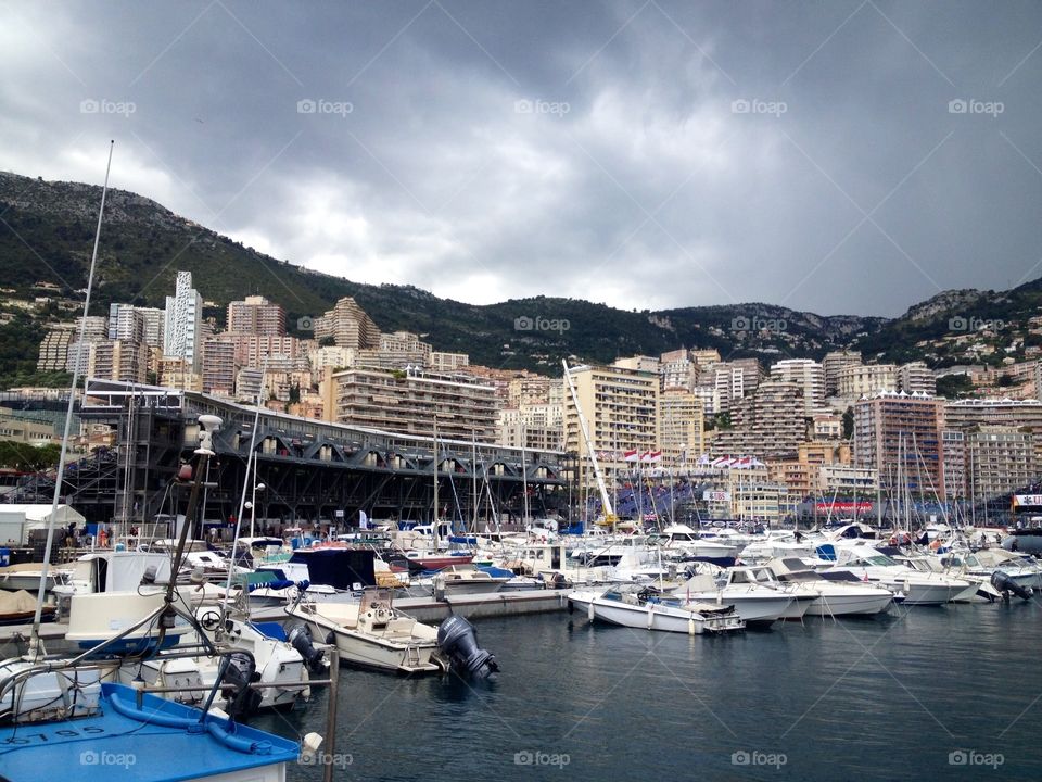 Monaco . Port