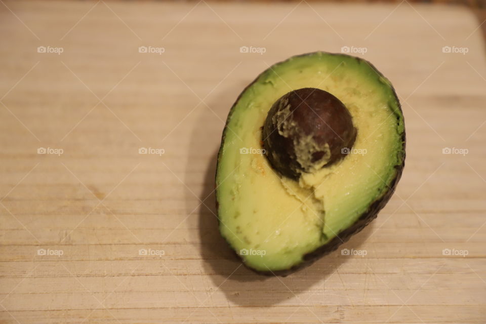 Avocado half