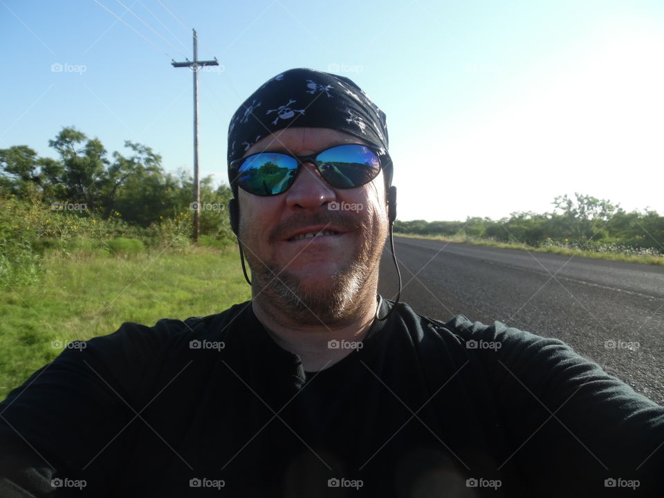 Halfstep. This is my nickname, because I lost all five toes on my left foot in a drilling rig accident