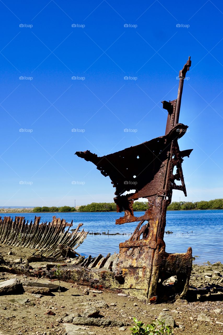 Shipwrecks of Garden Island. MV Sunbeam. 