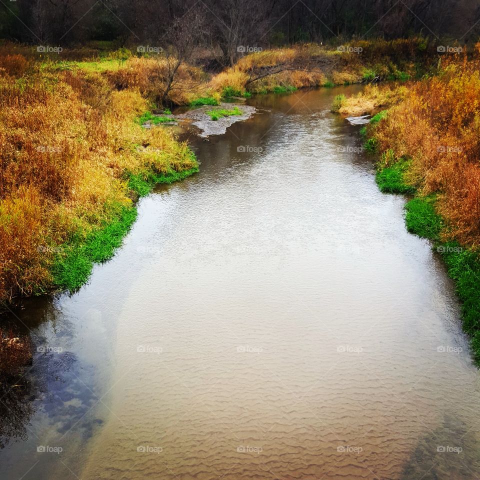 Water, River, No Person, Landscape, Waterfall
