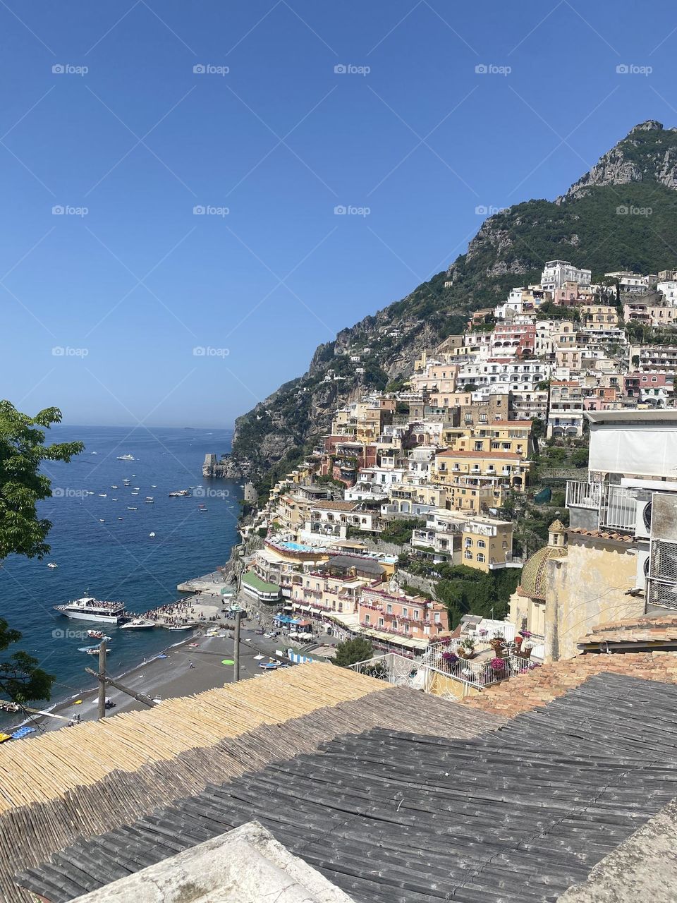 Overlooking Positano, Italy