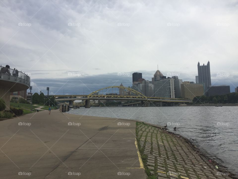 Water, City, Architecture, River, Building