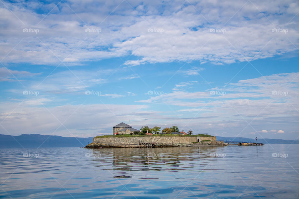 Munkholmen off the coast of Trondheim 