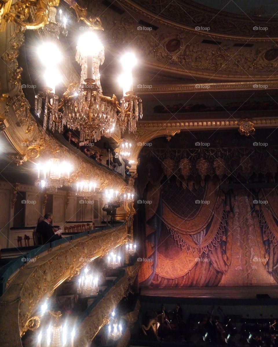 Mariinsky Theatre, before the performance