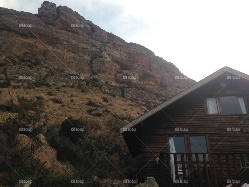 Great holiday in a log cabin under a mountain. Im no couch potato, on some days
